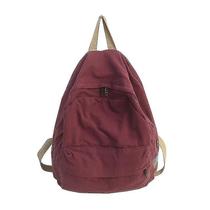 Mochilas vinho tinto feminino estudante ao ar livre lazer viagem mochila de nylon