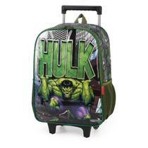 Mochilete Escolar Infantil Luxcel Hulk - IC39572