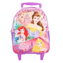 Mochilete Escolar Infantil Xeryus Princesas Disney Rosa 1107