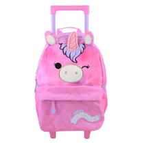 Mochilete Infantil Feminina Pacific Squishmallows Rosa 7040