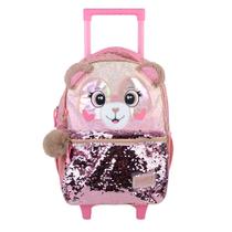 Mochilete Infantil Feminina Pacific Urso Rosa - 998AZ01 Mochilete Infantil Feminina Pacific Urso Rosa - 998AZ01