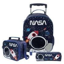 Mochilete Infantil Masculino Container Kids NASA Azul - 1312 Mochilete Infantil Masculino Container Kids NASA Azul - 1312