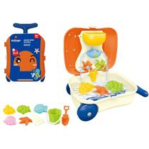 Mochilinha de Praia Rodinhas com Acessorios Xalingo