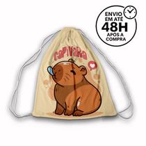 Mochilinha Saco Capivara para festa Aniversário Pronta Entrega Envio Imediato Mochilinha Saco Capivara para festa Aniversário Pronta Entrega Envio Imediato