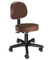 Mocho Estética Secretária Marrom Cadeira Brasil Mocho Estética Secretária Marrom Cadeira Brasil