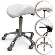 Mocho Sela Fixo Assento Ergonômico Giratório Akmed