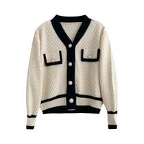 Moda coreana feminina novo coreano solto manga comprida camisola de malha cardigans outwear casaco Moda coreana feminina novo coreano solto manga comprida camisola de malha cardigans outwear casaco