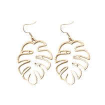 Moda Feminina Bohemia Brincos Ocos Liga de Metal Vintage Geométrico Oco Out Moda Feminina Bohemia Brincos Ocos Liga de Metal Vintage Geométrico Oco Out