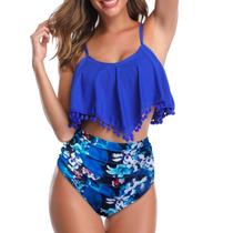 Moda Feminina Impressão Sexy Biquíni Push-up Acolchoado Swimwear Swimsuit Beachwear Set Moda Feminina Impressão Sexy Biquíni Push-up Acolchoado Swimwear Swimsuit Beachwear Set