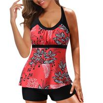 Moda Feminina Impressão Sexy Biquíni Push-up Acolchoado Swimwear Swimsuit Beachwear Set Moda Feminina Impressão Sexy Biquíni Push-up Acolchoado Swimwear Swimsuit Beachwear Set