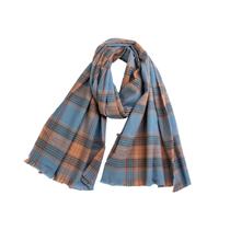 Moda feminina inverno cachecol quente lenço xadrez borla cachecol de malha engrossar xale longo Moda feminina inverno cachecol quente lenço xadrez borla cachecol de malha engrossar xale longo