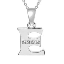 Moda feminina presente 26 inglês letra nome corrente pingente colares jóias