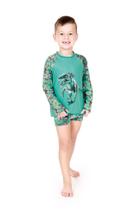 Moda infantil praia verde do tamanho 4 Moda infantil praia verde do tamanho 4