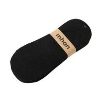 Moda Masculina Invisível Barco Meias 5 Pares De Silicone Tornozelo Meias Chinelos Algodão Masculino