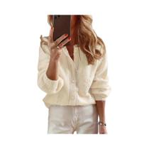 Moda outono e inverno elegante manga comprida renda patchwork cardigan suéter de malha Moda outono e inverno elegante manga comprida renda patchwork cardigan suéter de malha
