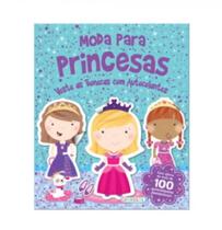 Moda para princesas - veste as bonecas com autocololantes - Girassol