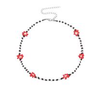 Moda Rice Beads Pearl Line Colar Mulheres Meninas Personalidade Jóias Moda Rice Beads Pearl Line Colar Mulheres Meninas Personalidade Jóias