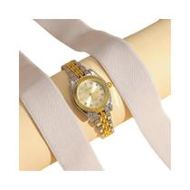 Moda strass feminino relógio de quartzo calendário relógio de pulso presente reloj mujer (sem caixa) Moda strass feminino relógio de quartzo calendário relógio de pulso presente reloj mujer (sem caixa)
