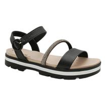 Modare Sandália Strass Ortopédica Feminina 7132.144 Fivela Modare Sandália Strass Ortopédica Feminina 7132.144 Fivela