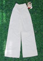 MODAS DOMI Calça Pantalona Sarja Elegante Cintura Alta 6319 MODAS DOMI Calça Pantalona Sarja Elegante Cintura Alta 6319