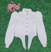 MODAS DOMI Camisa Manga Princesa 6009 Elegância em Sarja MODAS DOMI Camisa Manga Princesa 6009 Elegância em Sarja