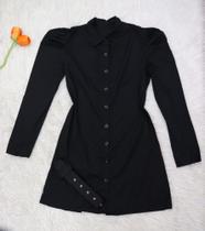 MODAS DOMI Confortavel Vestido Camisão Poliéster 7264