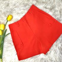 MODAS DOMI Shorts Alfaiataria Confortavel e Elegante 9249