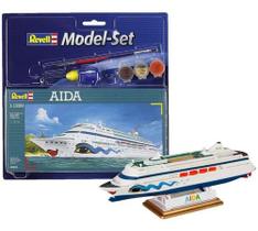 Model Set Aida 1/1200 Vem Com Cola E Tinta Revell 65805