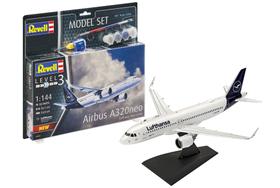 Model Set Airbus A320neo Lufthansa New Livery - 1/144 - Revell 63942