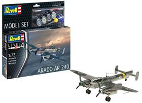 Model Set Arado Ar 240 - 1/72 - Revell 63798