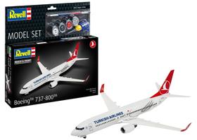 Model Set Boeing 737-800 "Turkish Airlines" - 1/144 - Revell 63772
