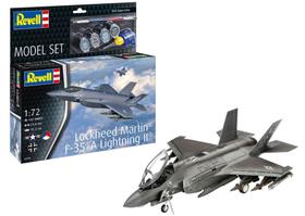 Model Set Lockheed Martin F-35A Lightning II - 1/72 - Revell 63799