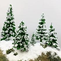 Model Trees Warmtree Mini Snow Pine 5-15 cm 22 unidades para diorama