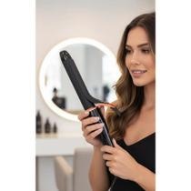 Modelador Cachos Automático 25mm Bivolt Preto Ondas Perfeita Modelador Cachos Automático 25mm Bivolt Preto Ondas Perfeita