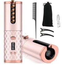 Modelador Cachos Automático Sem Fio & Portátil Modelador Cachos Automático Sem Fio & Portátil