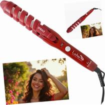 Modelador Cachos Spirale Lichia 19mm 180C Ceramic Ion Óleo Essencial 25W Vermelho Modelador Cachos Spirale Lichia 19mm 180C Ceramic Ion Óleo Essencial 25W Vermelho