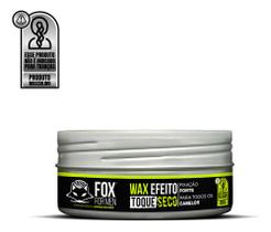 Modelador Capilar Wax Efeito Toque Seco 120g - Fox For Men