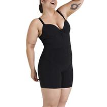 Modelador Cinta Macaquinho Com Bojo Ziper Compressao 350922