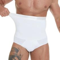 Modelador De Barriga Short Masculino Cintura Alta