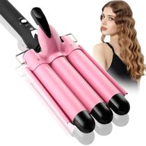 Modelador de Cabelo Aleath 3 Barris - Ondulador de 1 Polegada Modelador de Cabelo Aleath 3 Barris - Ondulador de 1 Polegada