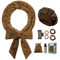 Modelador de cabelo Gwabee Heatless Curls Overnight, conjunto de 9 peças