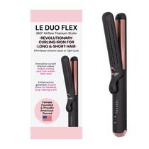 Modelador de cabelo L'ANGE HAIR Le Duo Flex 360 Airflow Titanium