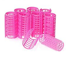 Modelador de cabelo para modelar cabelo WOIWO Plastic 10 unidades rosa Modelador de cabelo para modelar cabelo WOIWO Plastic 10 unidades rosa