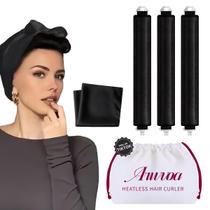 Modelador de cabelo sem calor ARWVOA com bolsa de tecido de luxo e cachecol