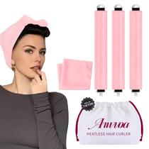 Modelador de cabelo sem calor ARWVOA com bolsa de tecido de luxo e lenço de seda