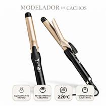 Modelador de Cachos 220C Revestimento Cerâmico Premium Modelador de Cachos 220C Revestimento Cerâmico Premium