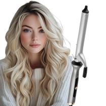 Modelador de Cachos 25mm Cabo GiratórioTubo em Cerâmica Rápida Modelagem Profissional Modelador de Cachos 25mm Cabo GiratórioTubo em Cerâmica Rápida Modelagem Profissional