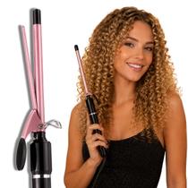 Modelador De Cachos 9mm Cerâmica Bivolt Cacheador Cachos Finos Definidos Fechados Afro Penteado Modelador De Cachos 9mm Cerâmica Bivolt Cacheador Cachos Finos Definidos Fechados Afro Penteado