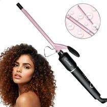 Modelador de Cachos 9mm Profissional Cerâmica Turmalina Bivolt Cachos Finos Definidos Sem Frizz Modelador de Cachos 9mm Profissional Cerâmica Turmalina Bivolt Cachos Finos Definidos Sem Frizz