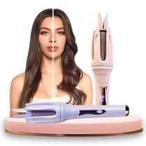 Modelador de Cachos Automático Antifrizz Painel de LED Aquecimento Rápido Cachos Definidos Cabo Giratório 360